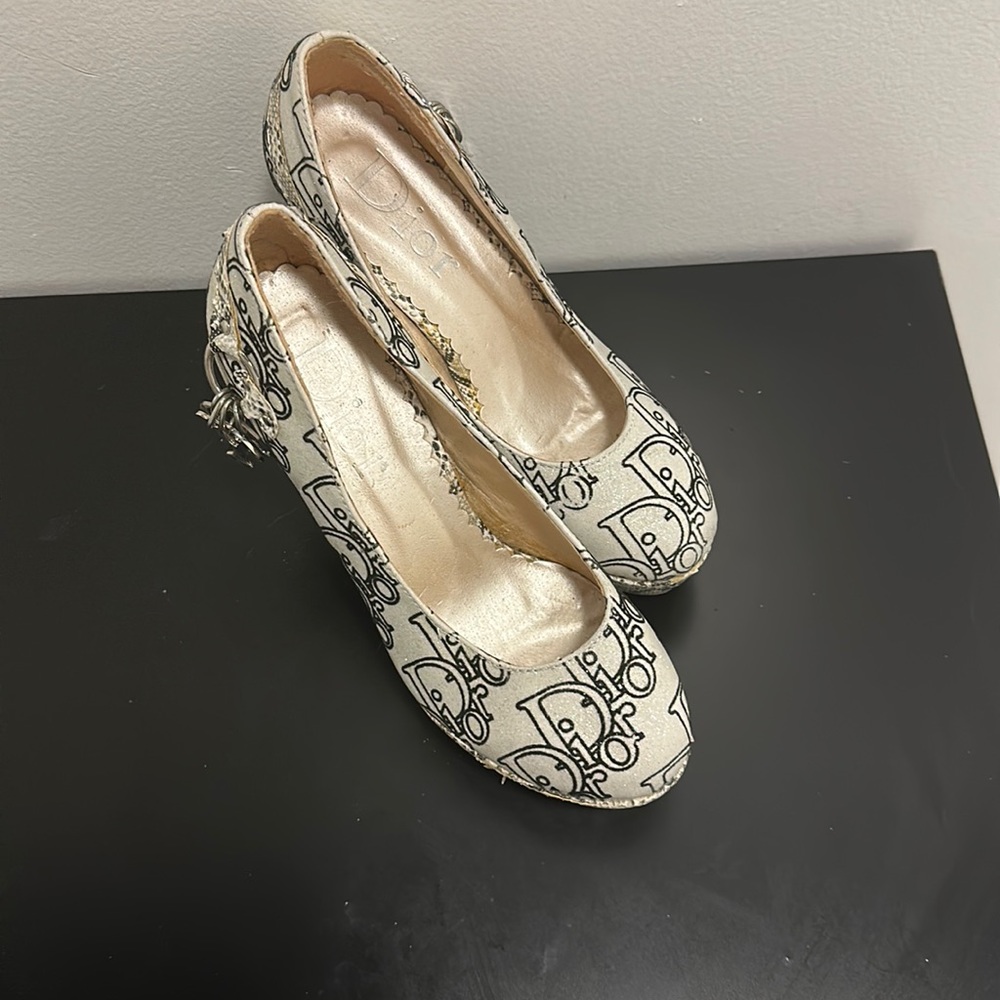 Dior White and black shoes